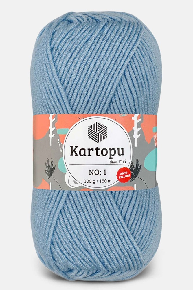KARTOPU - Kartopu No. 1 El Örgü İpliği 100gr 160m (K544)