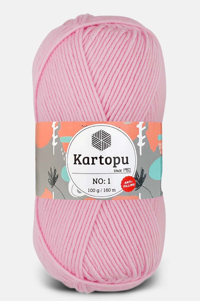 KARTOPU - Kartopu No. 1 El Örgü İpliği 100gr 160m (K782)