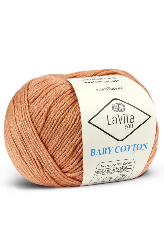 LaVita - Lavita Baby Cotton El Örgü İpliği 50 Gr 165 Metre (4112)