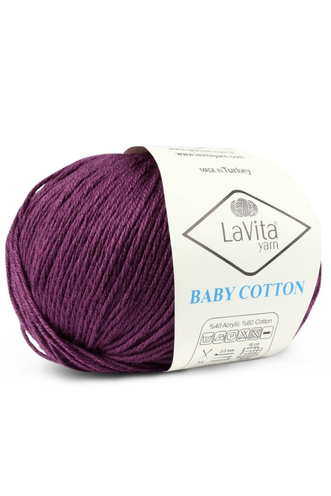 LaVita - Lavita Baby Cotton El Örgü İpliği 50 Gr 165 Metre (5103)