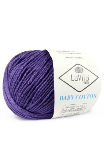 LaVita - Lavita Baby Cotton El Örgü İpliği 50 Gr 165 Metre (5107)