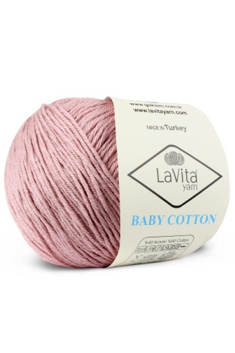 LaVita - Lavita Baby Cotton El Örgü İpliği 50 Gr 165 Metre (5115)