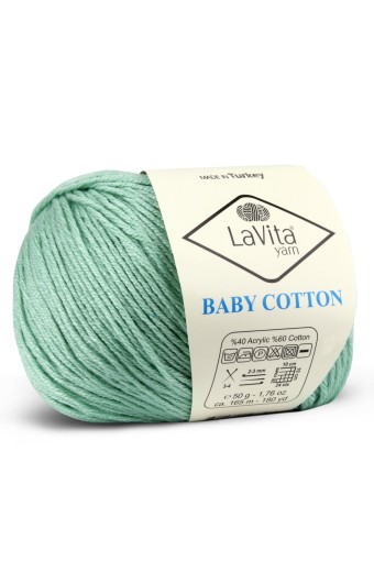 LaVita - Lavita Baby Cotton El Örgü İpliği 50 Gr 165 Metre (8138)