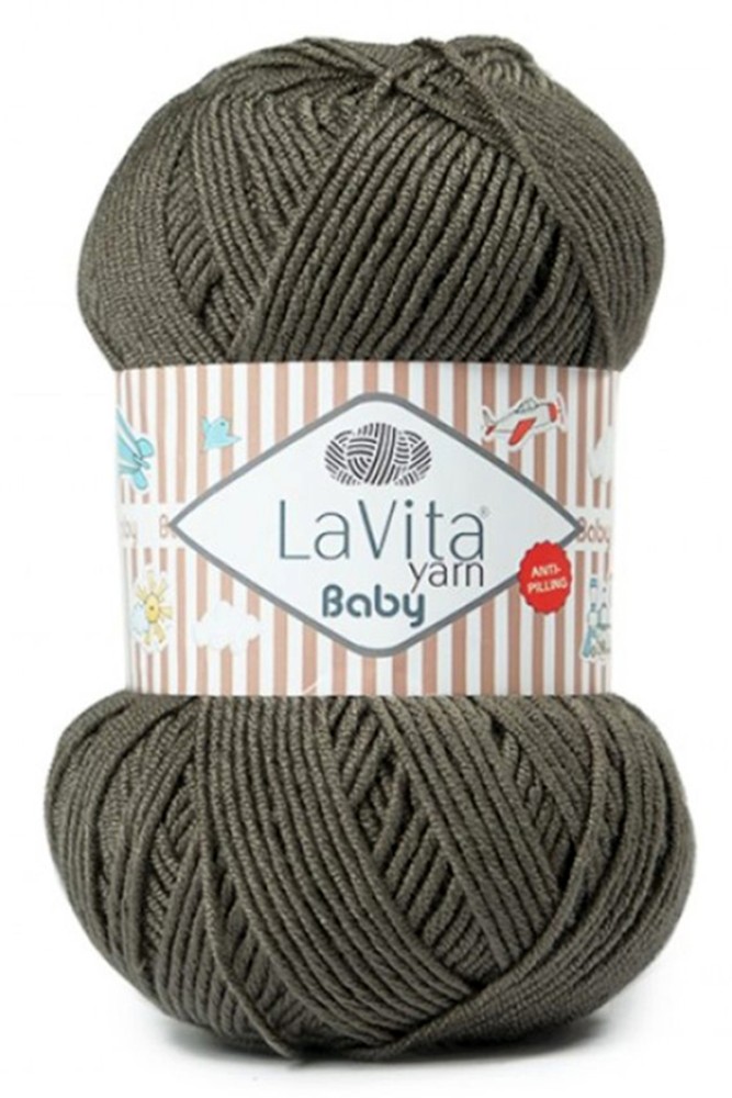 LaVita - Lavita Baby El Örgü İpliği Anti Pilling Akrilik 100 Gr 250 Metre (6002)