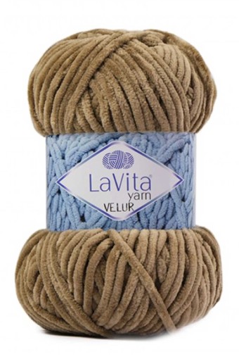 LaVita - Lavita Velur El Örgü İpliği Polyester 100 GR 120 Metre (1039)