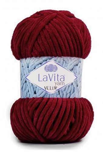 LaVita - Lavita Velur El Örgü İpliği Polyester 100 GR 120 Metre (3017)