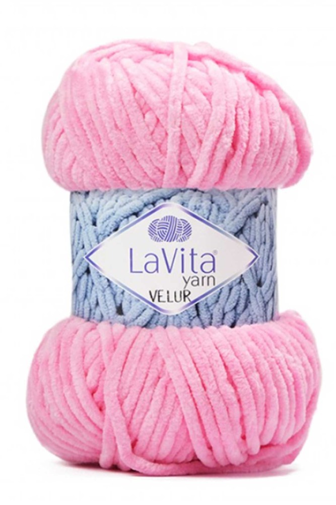 LaVita - Lavita Velur El Örgü İpliği Polyester 100 GR 120 Metre (4017)