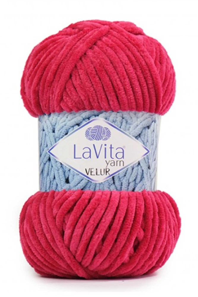 LaVita - Lavita Velur El Örgü İpliği Polyester 100 GR 120 Metre (4136)
