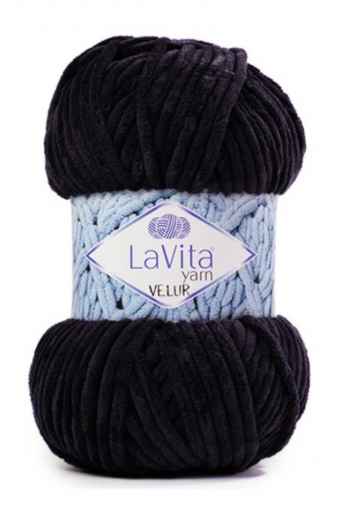 LaVita - Lavita Velur El Örgü İpliği Polyester 100 GR 120 Metre (6500)