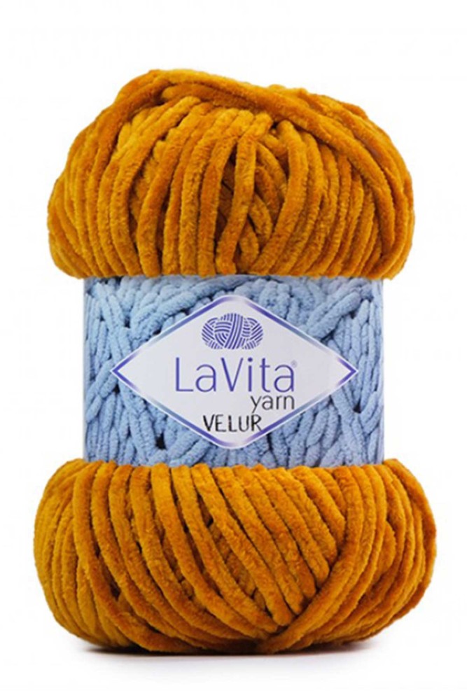 LaVita - Lavita Velur El Örgü İpliği Polyester 100 GR 120 Metre (7108)
