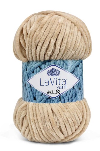 LaVita - Lavita Velur El Örgü İpliği Polyester 100 GR 120 Metre (7119)