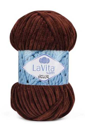 LaVita - Lavita Velur El Örgü İpliği Polyester 100 GR 120 Metre (7203)