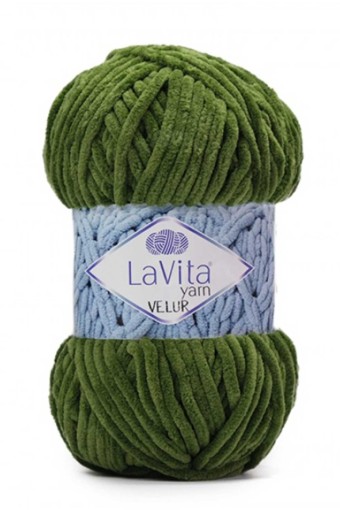 LaVita - Lavita Velur El Örgü İpliği Polyester 100 GR 120 Metre (8119)