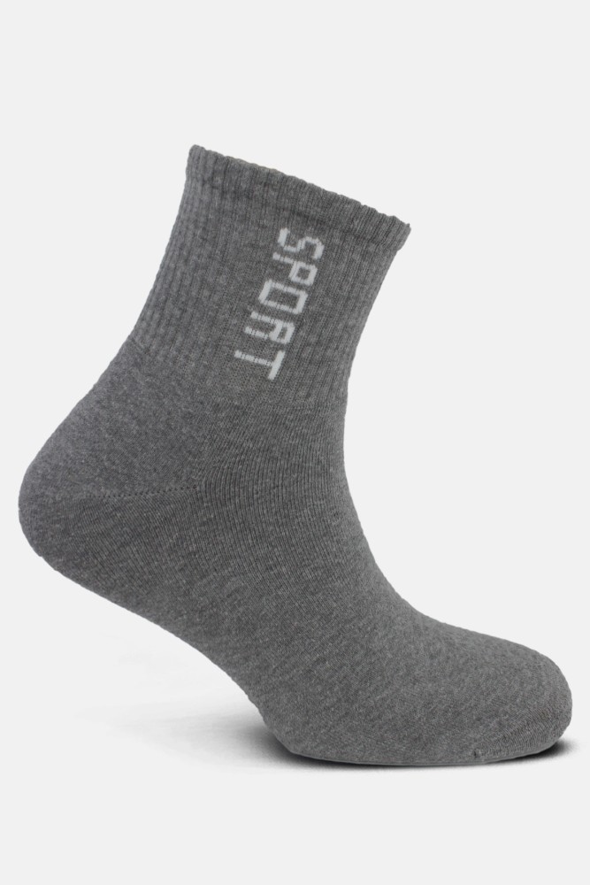 LİKYA - Likya Erkek Havlu Yarım Konç Çorap - Desenli (Asorti)