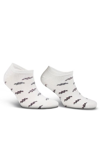 Likya Erkek Patik Çorap Dikişsiz Desen:2 (Asorti) - Thumbnail