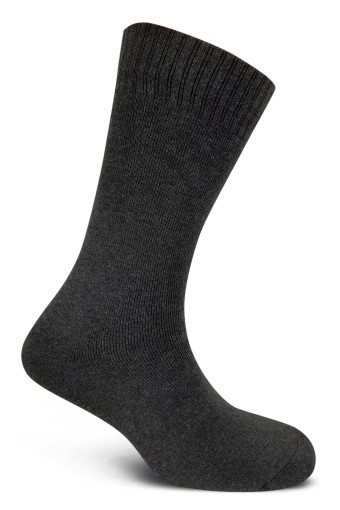 LİKYA - Likya Erkek Pamuklu Termal Soket Çorap - Yazılı (Asorti)