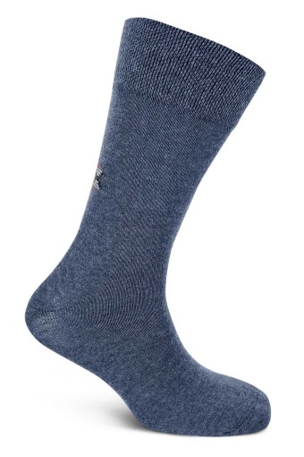 LİKYA ÇORAP - (12'li Paket) Likya Erkek Rejenere Desenli Dikişsiz Soket Çorap Desen 5 (Asorti)
