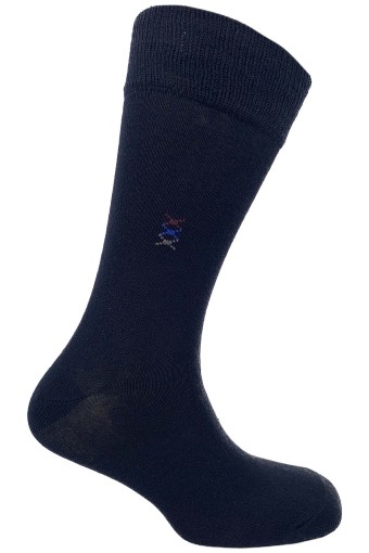 LİKYA - Likya Erkek Pamuklu Soket Çorap Desen 6 - Desenli (Asorti)
