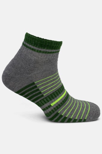 LİKYA - Likya Erkek Taban Altı Havlu Patik Çorap - Desenli (Asorti)