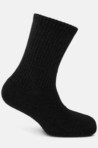 LİKYA - Likya Erkek Tabanaltı Havlu Soket Tenis Çorabı Düz (Siyah)