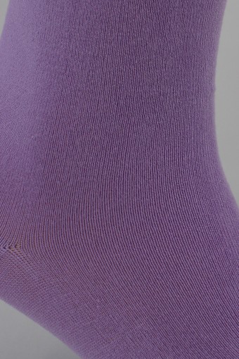 Likya Kadın Bambu Soket Çorap - Düz (Asorti/1) - Thumbnail