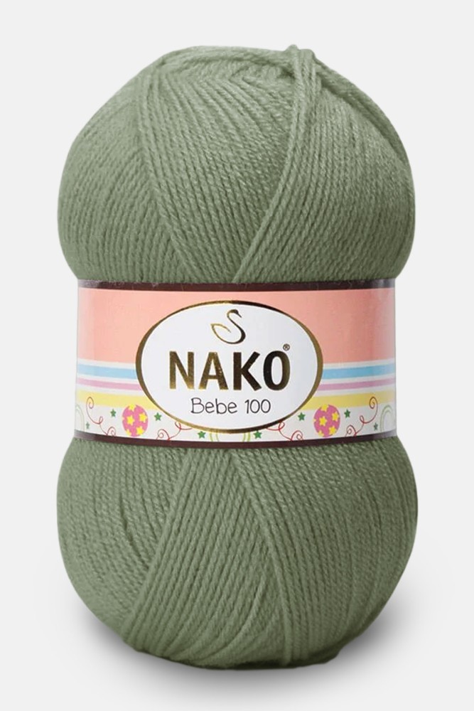 Nako - Nako Bebe 100 El Örgü İpliği 100 Gr 360 Mt (06833)