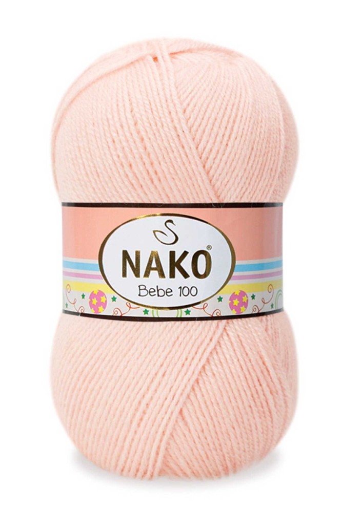 Nako - Nako Bebe 100 El Örgü İpliği 100 Gr 360 Mt (99054)
