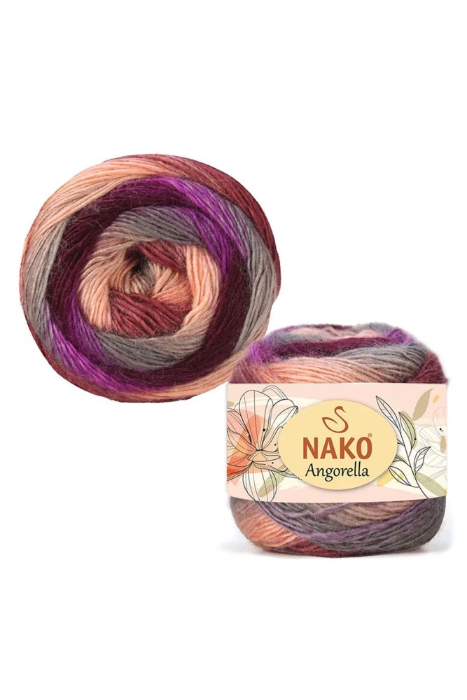 Nako - Nako El Örgü İpliği Angorella 100 Gr (87575)