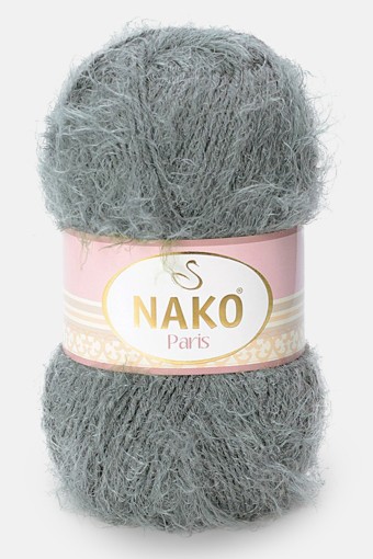 Nako - Nako El Örgü İpliği Paris 100 Gr (01690 (Kömür Grisi))