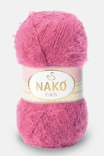 Nako - Nako El Örgü İpliği Paris 100 Gr (06578 (Koyu Pembe))