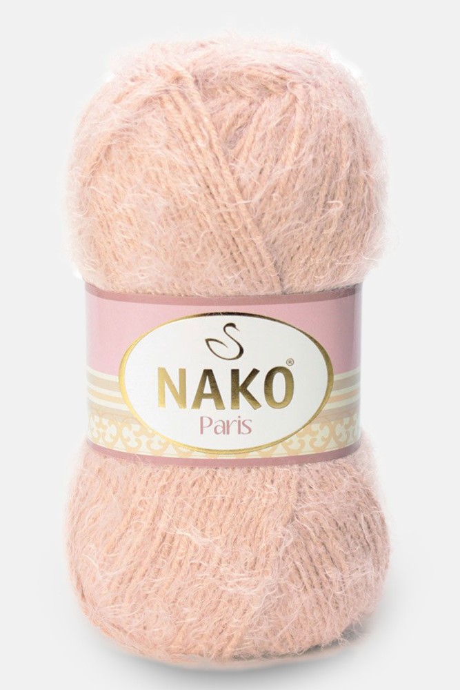 Nako - Nako El Örgü İpliği Paris 100 Gr (10390 (Sarılı Pudra))