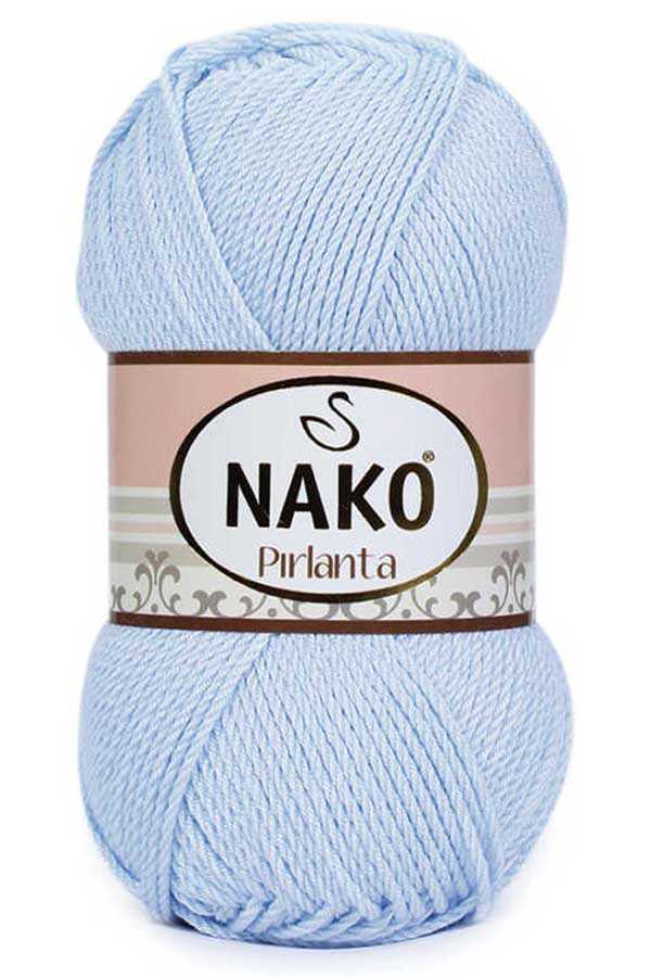 Nako - Nako El Örgü İpliği Pırlanta 100 Gr (01820 (Açık Mavi))