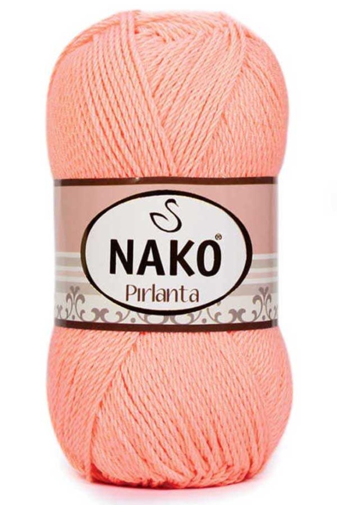 Nako - Nako El Örgü İpliği Pırlanta 100 Gr (03148 (Somon))