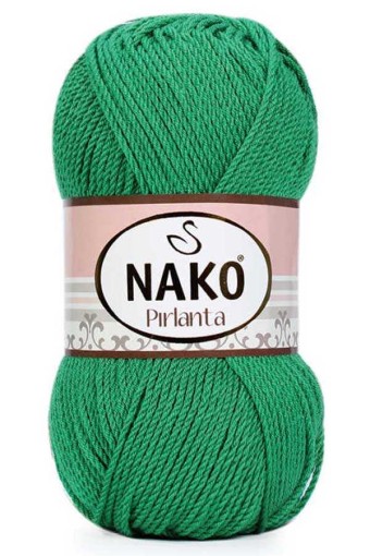 Nako - Nako El Örgü İpliği Pırlanta 100 Gr (03267 (Yeşil))