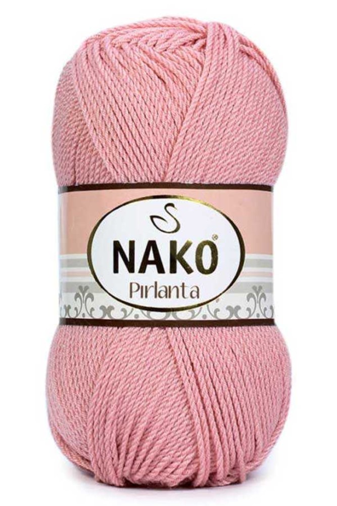 Nako - Nako El Örgü İpliği Pırlanta 100 Gr (05408 (Pudra))