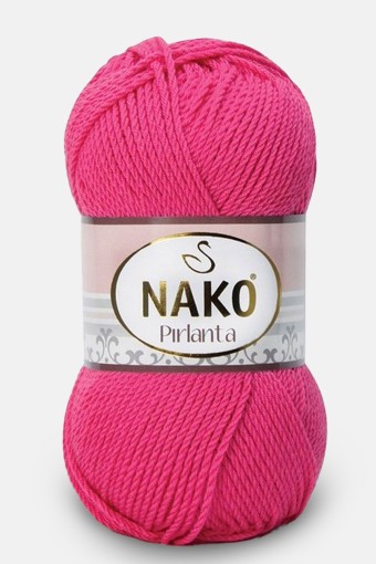 Nako - Nako El Örgü İpliği Pırlanta 100 Gr (06737 (Fuşya))