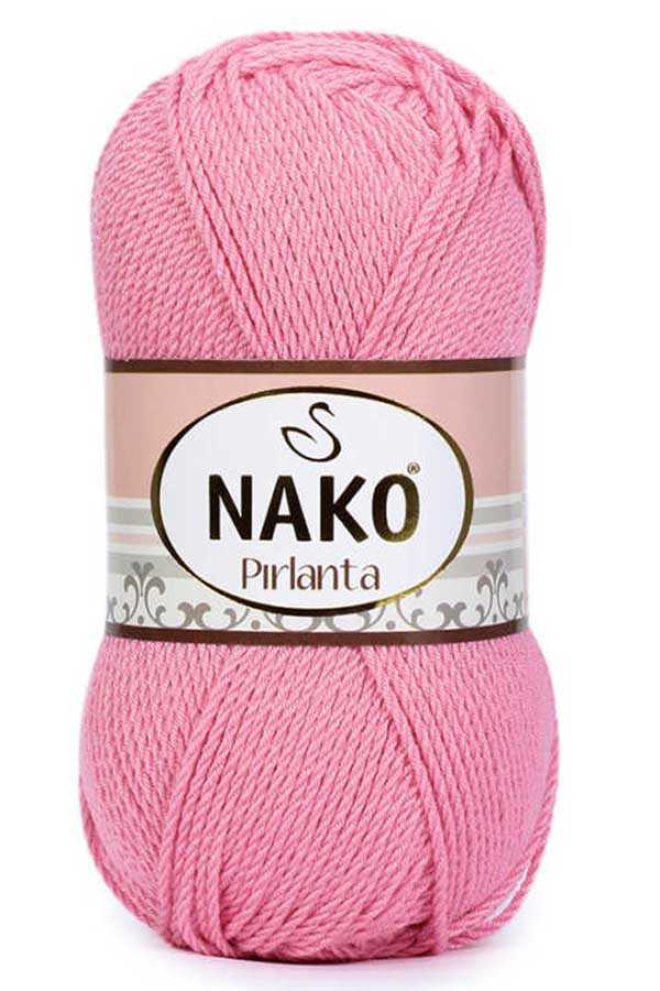 Nako - Nako El Örgü İpliği Pırlanta 100 Gr (06740 (Pembe))