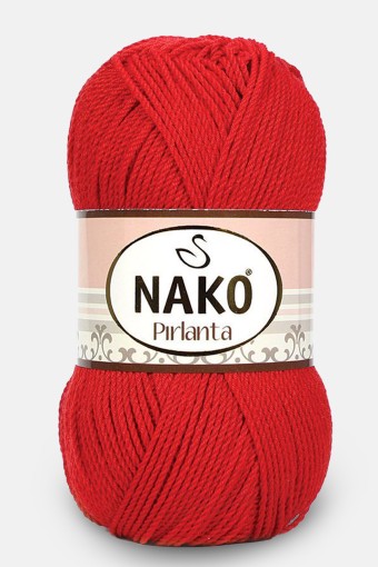 Nako - Nako El Örgü İpliği Pırlanta 100 Gr (06741 (Gelincik))