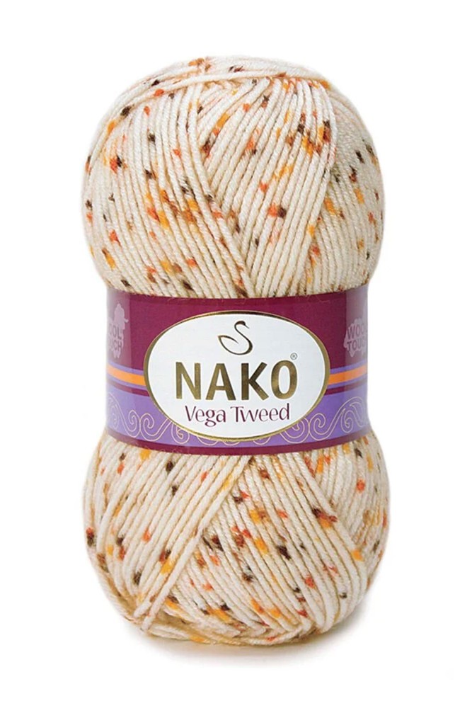 Nako - Nako El Örgü İpliği Vega Tweed 100 Gr (31761)