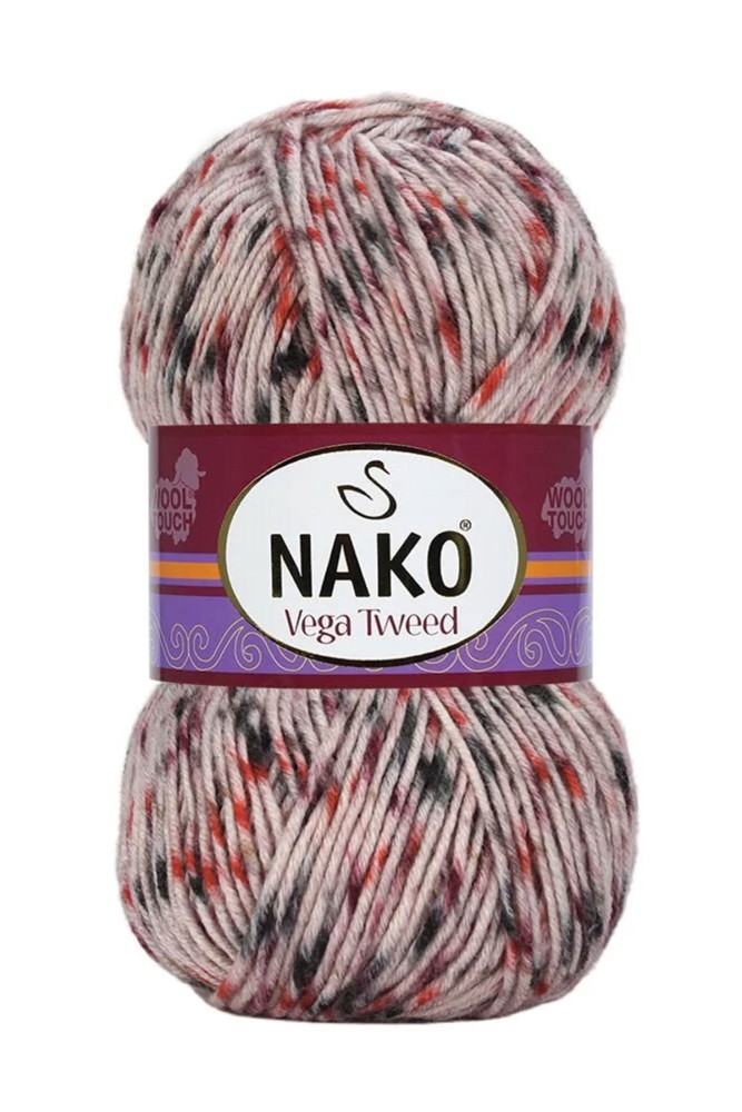 Nako - Nako El Örgü İpliği Vega Tweed 100 Gr (32825)