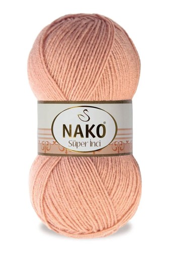 Nako - Nako Süper İnci El Örgü İpliği 100 Gr 260 Mt (11071)