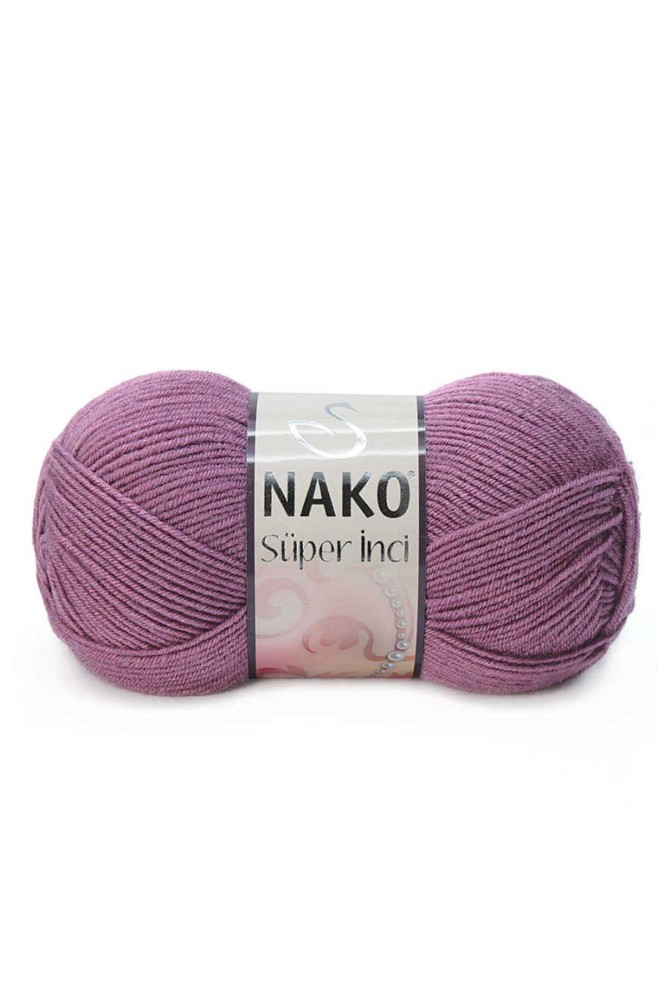 Nako - Nako Süper İnci El Örgü İpliği 100 Gr 260 Mt (569)