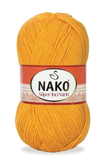 Nako - Nako Süper İnci Narin El Örgü İpliği 100 Gr 540 Mt (10129)