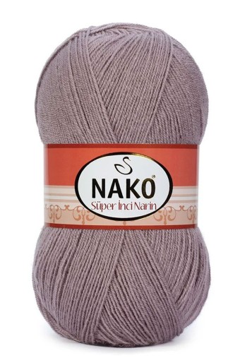 Nako - Nako Süper İnci Narin El Örgü İpliği 100 Gr 540 Mt (10155)
