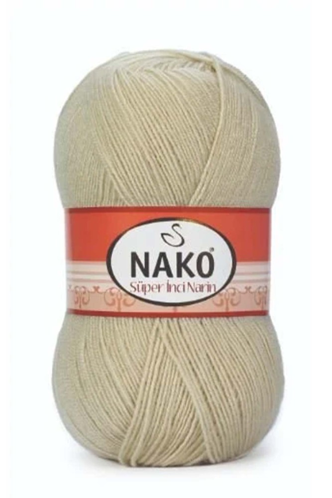 Nako - Nako Süper İnci Narin El Örgü İpliği 100 Gr 540 Mt (13492)