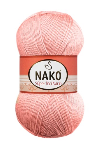 Nako - Nako Süper İnci Narin El Örgü İpliği 100 Gr 540 Mt (3205)