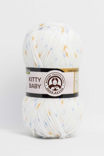 ÖREN BAYAN - Ören Bayan Kitty Baby El Örgü İpi 100gr (0390)