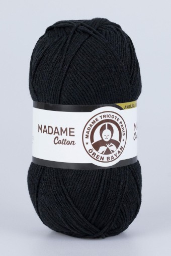 Ören Bayan Madame Cotton El Örgü İpliği 100gr (0999) - Thumbnail