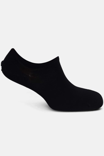 Pierre Cardin Erkek Bambu Sneakers Patik Çorap (Siyah) - Thumbnail