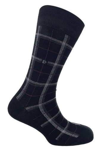 Pierre Cardin Erkek Pamuk Çorap (Siyah) - Thumbnail
